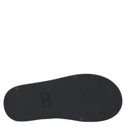 Black Leather Platform Sandals