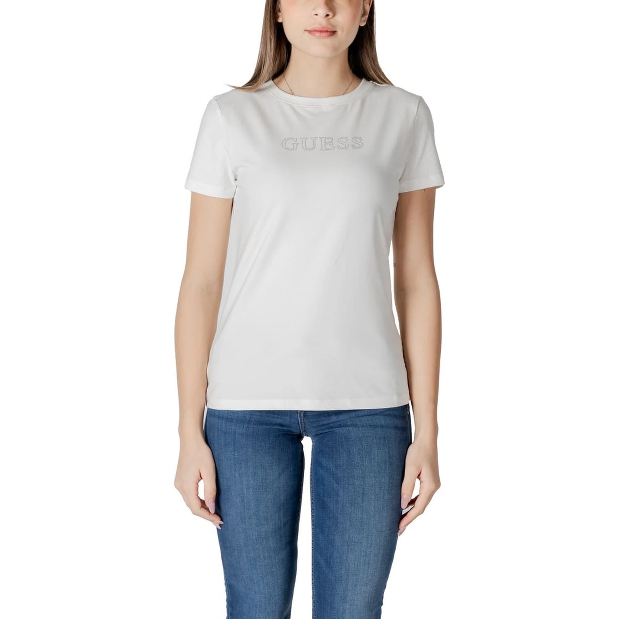 تي شيرت قطني أبيض