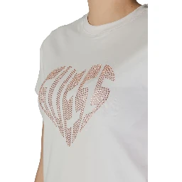 Cream Cotton T-Shirt