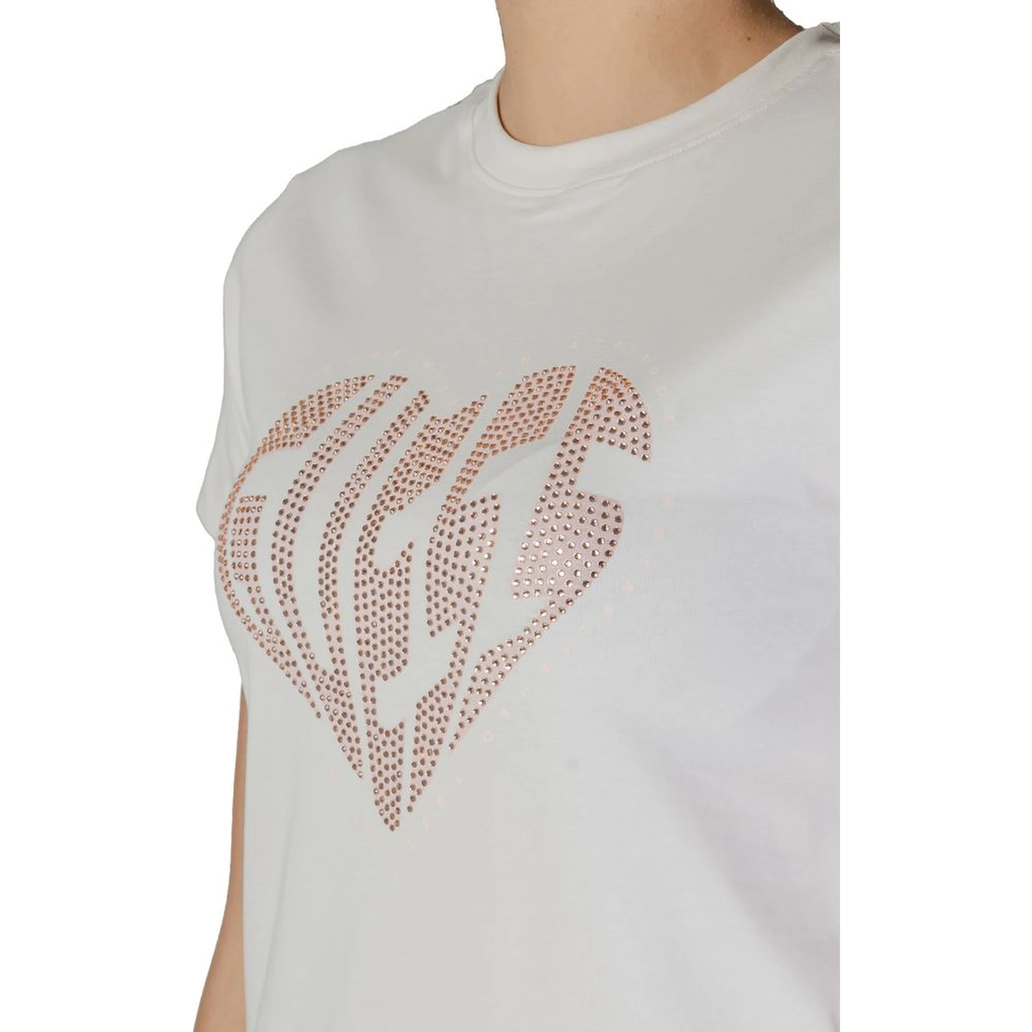 Cream Cotton T-Shirt
