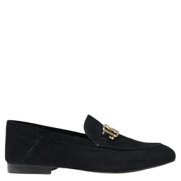 Black Leather Platform Pumps