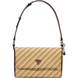 Beige Polypropylene Handbag