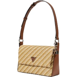 Beige Polypropylene Handbag