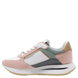 Multicolor Polyester Athletic Sneakers