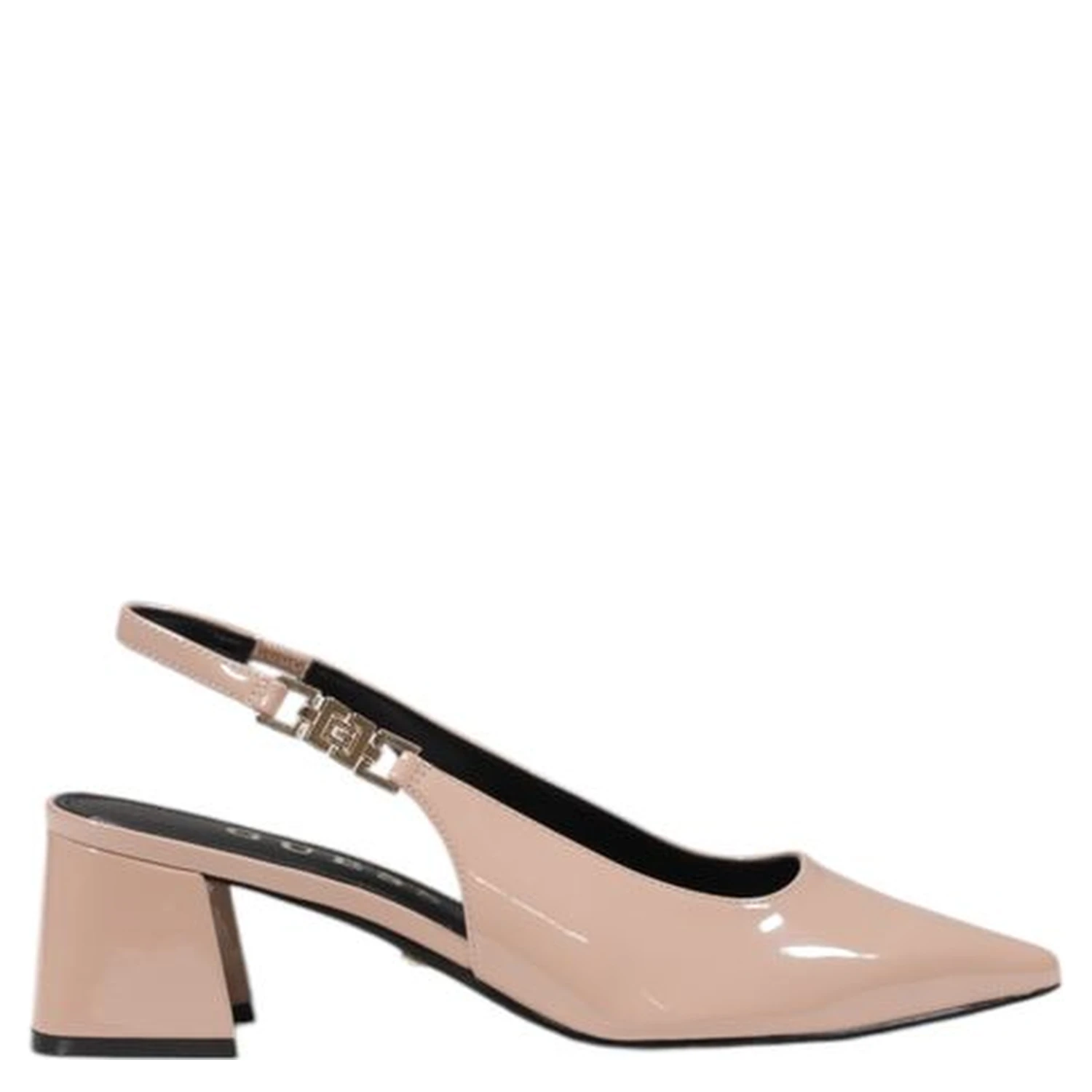 Pink Polyethylene Platform Sandals