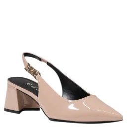 Pink Polyethylene Platform Sandals
