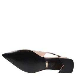 Pink Polyethylene Platform Sandals