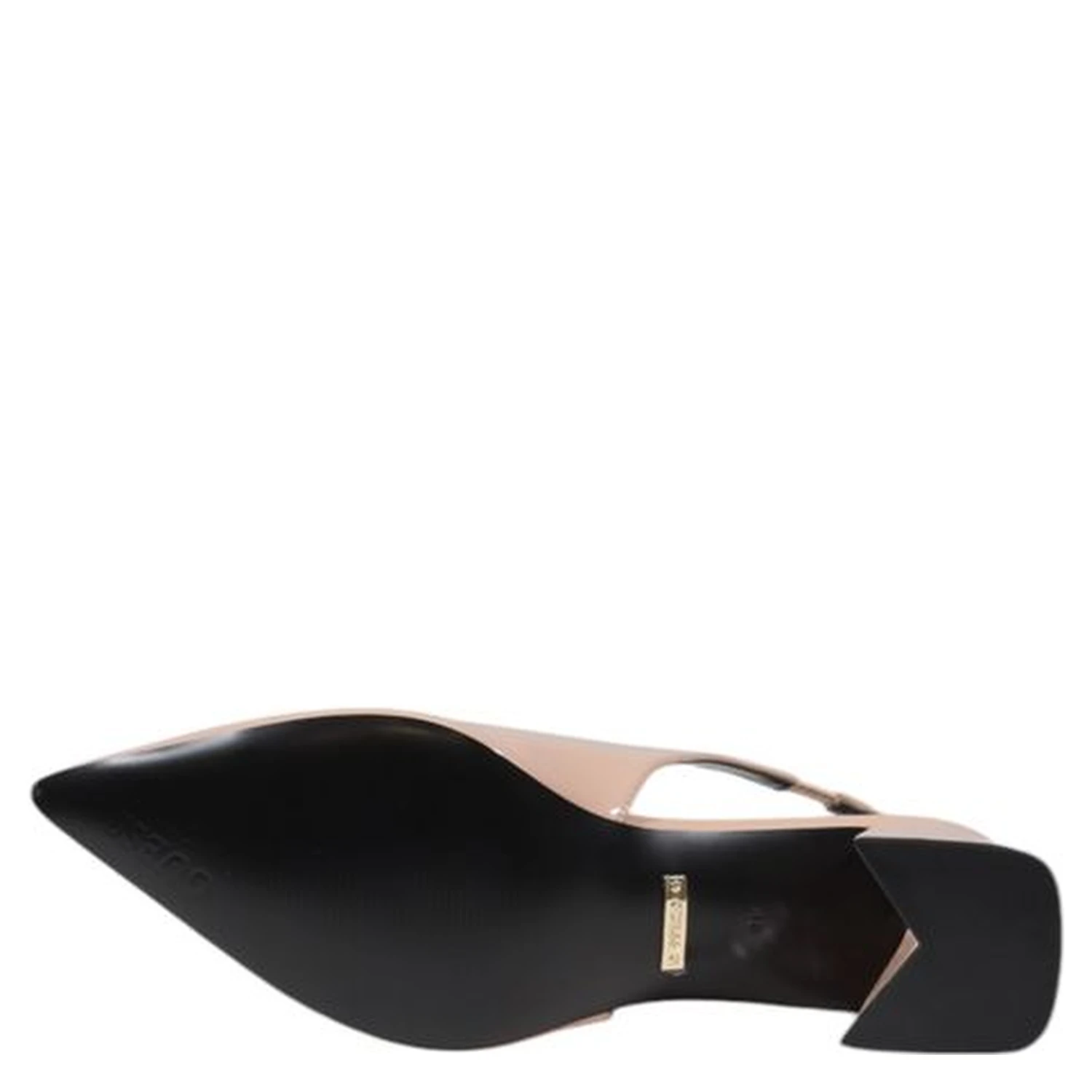 Pink Polyethylene Platform Sandals
