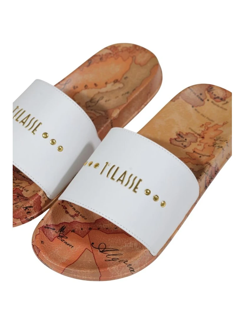 White Polyethylene Slippers