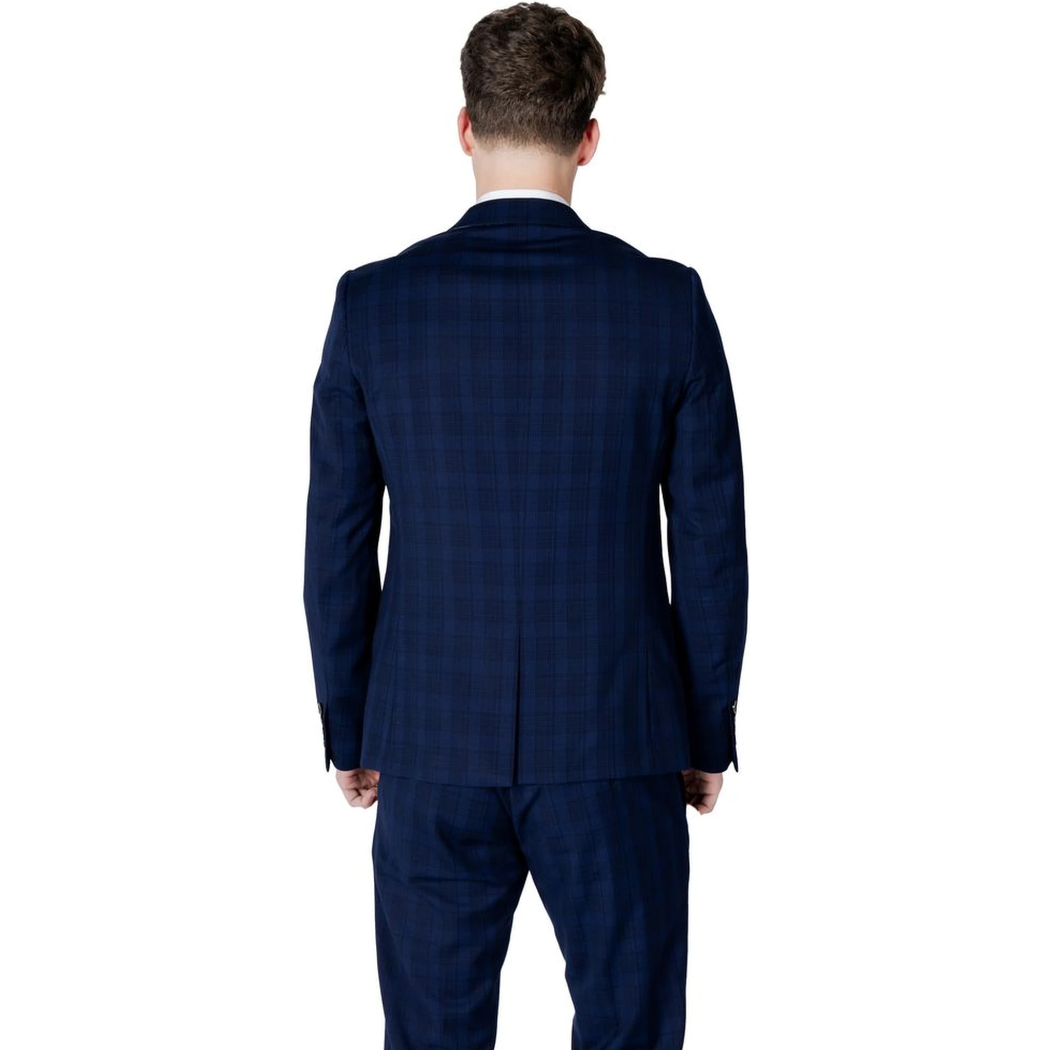 Blue Polyester Blazer