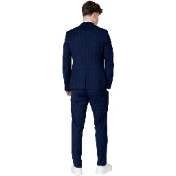 Blue Polyester Blazer