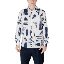 Blue Viscose Shirt