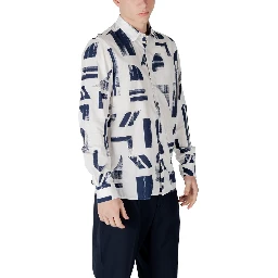 Blue Viscose Shirt