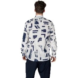 Blue Viscose Shirt