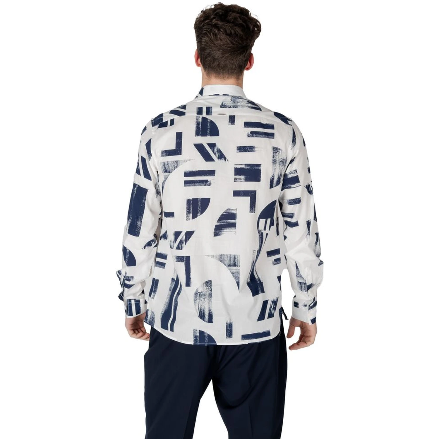 Blue Viscose Shirt