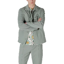 Green Polyester Shirt