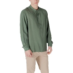 Green Lyocell Shirt