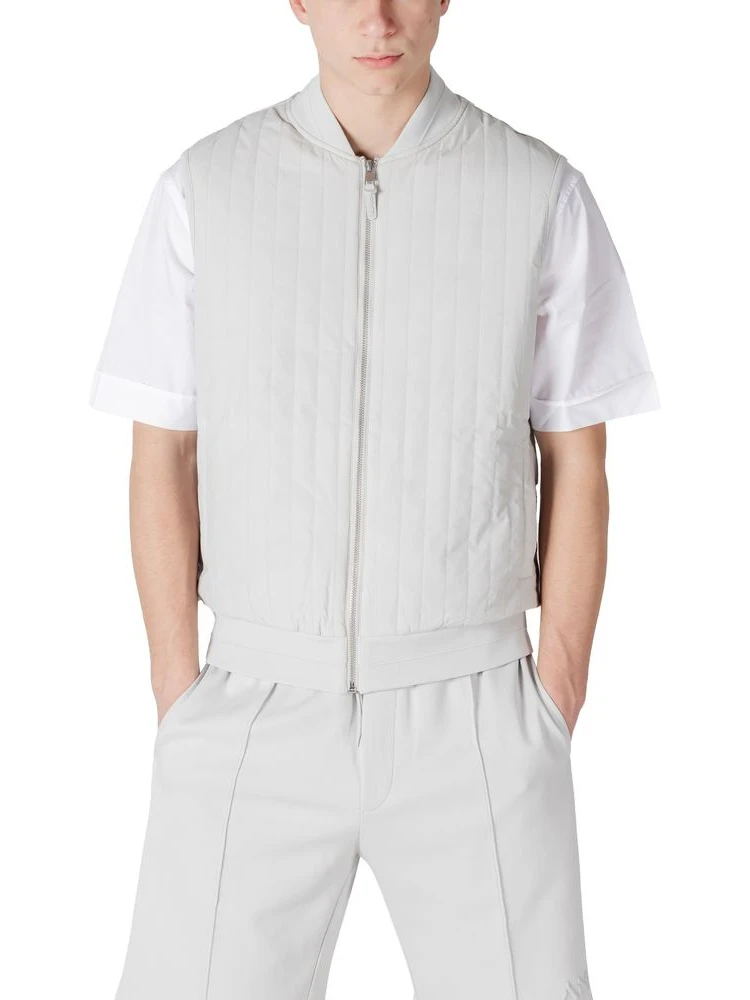Gray Cotton Bomber