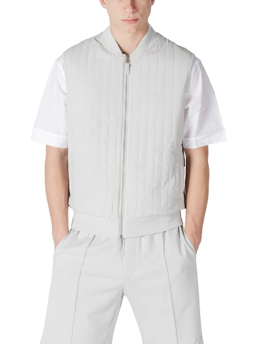 Gray Cotton Bomber