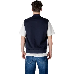 Blue Cotton Jackets & Coat