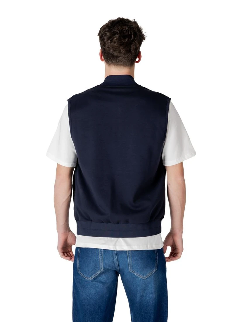 Blue Cotton Jackets & Coat