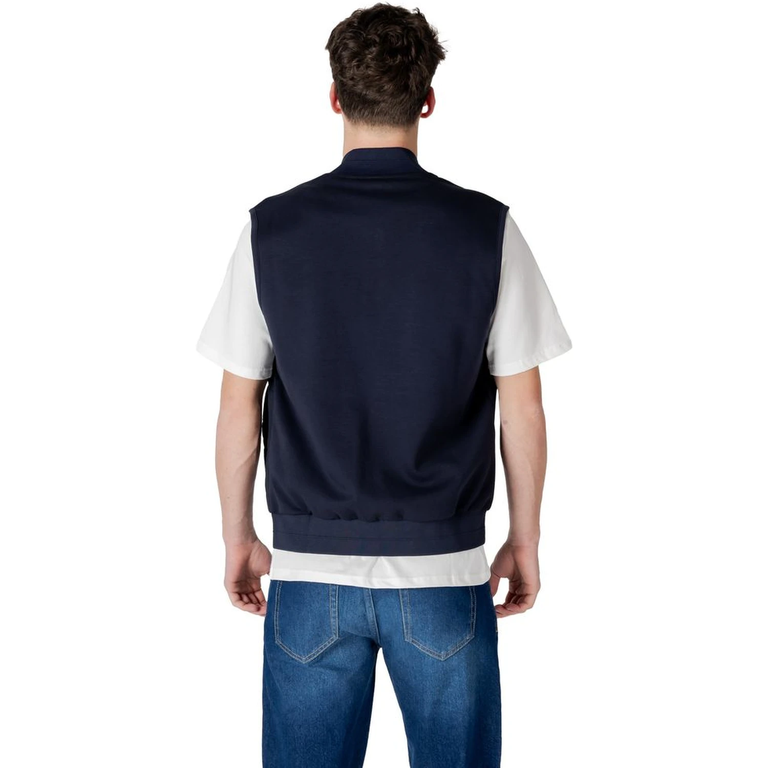 Blue Cotton Jackets & Coat