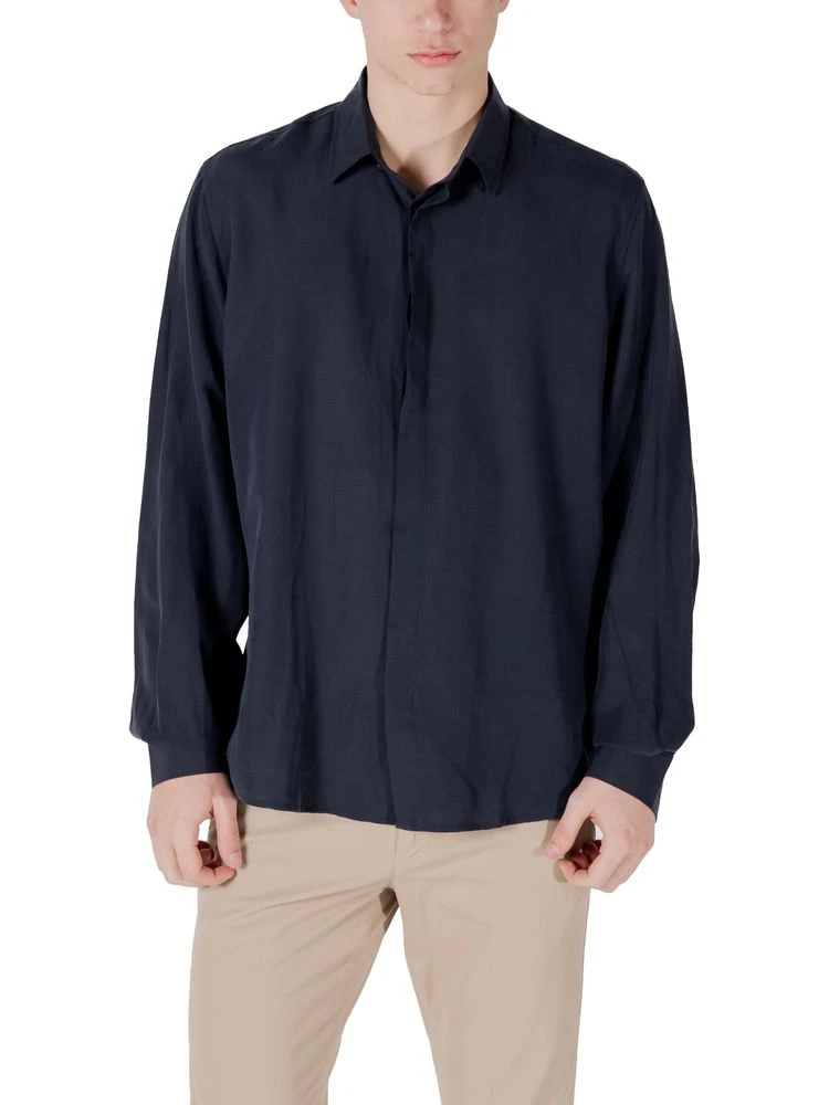Blue Lyocell Shirt