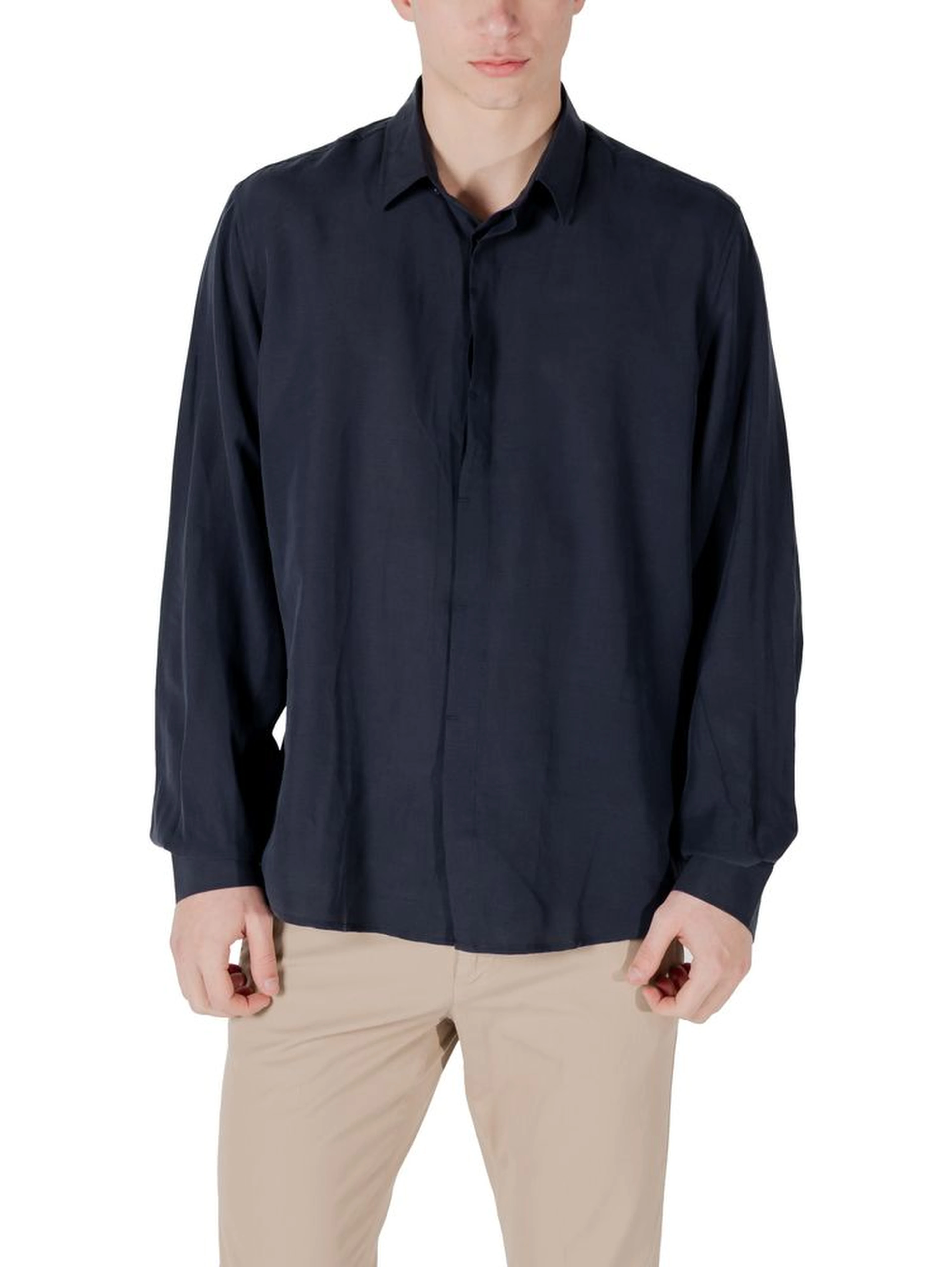 Blue Lyocell Shirt