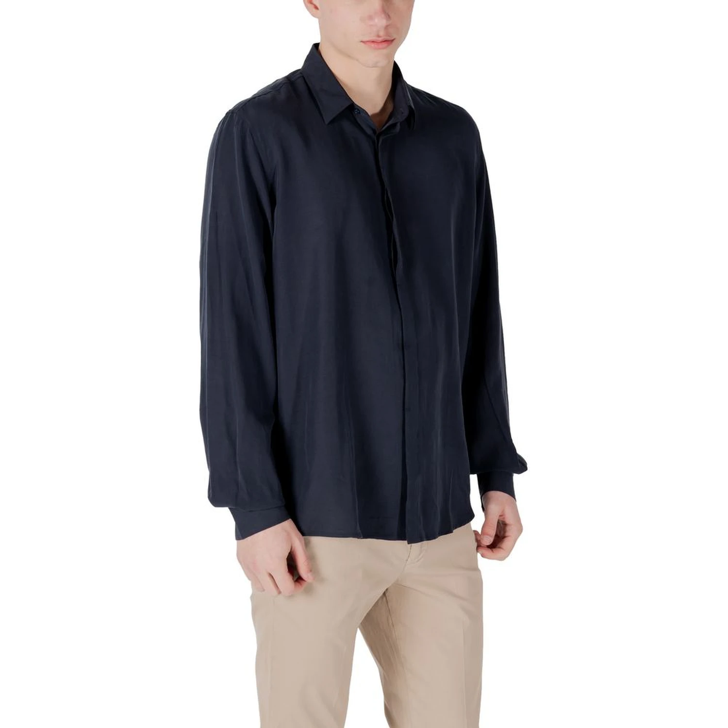 Blue Lyocell Shirt
