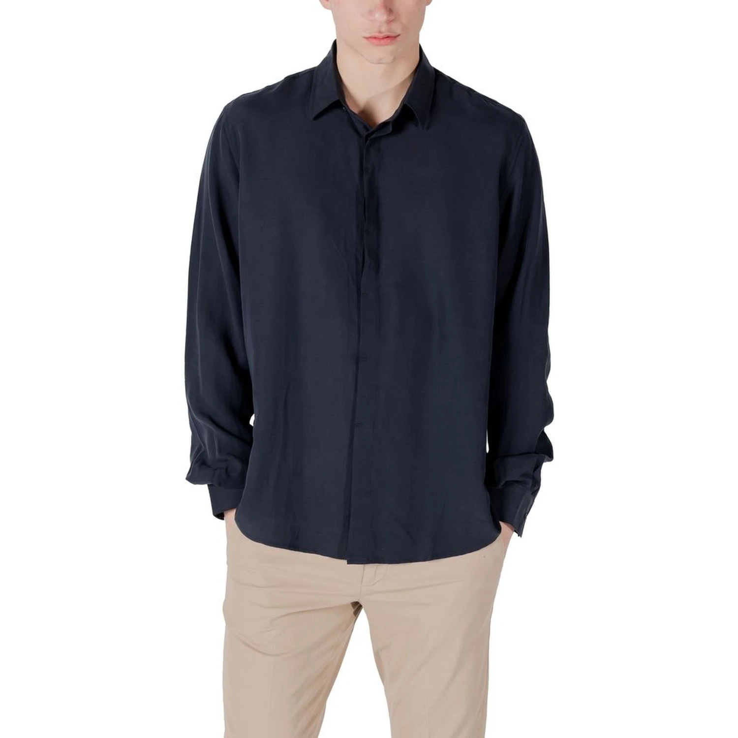 Blue Lyocell Shirt