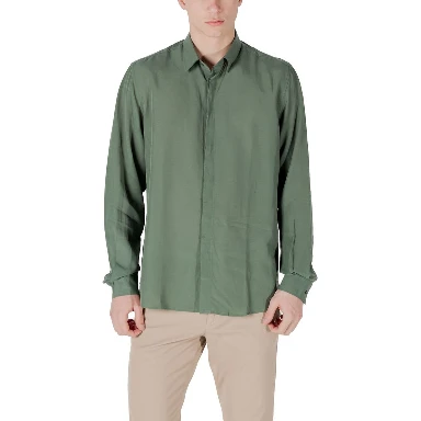 Green Lyocell Shirt