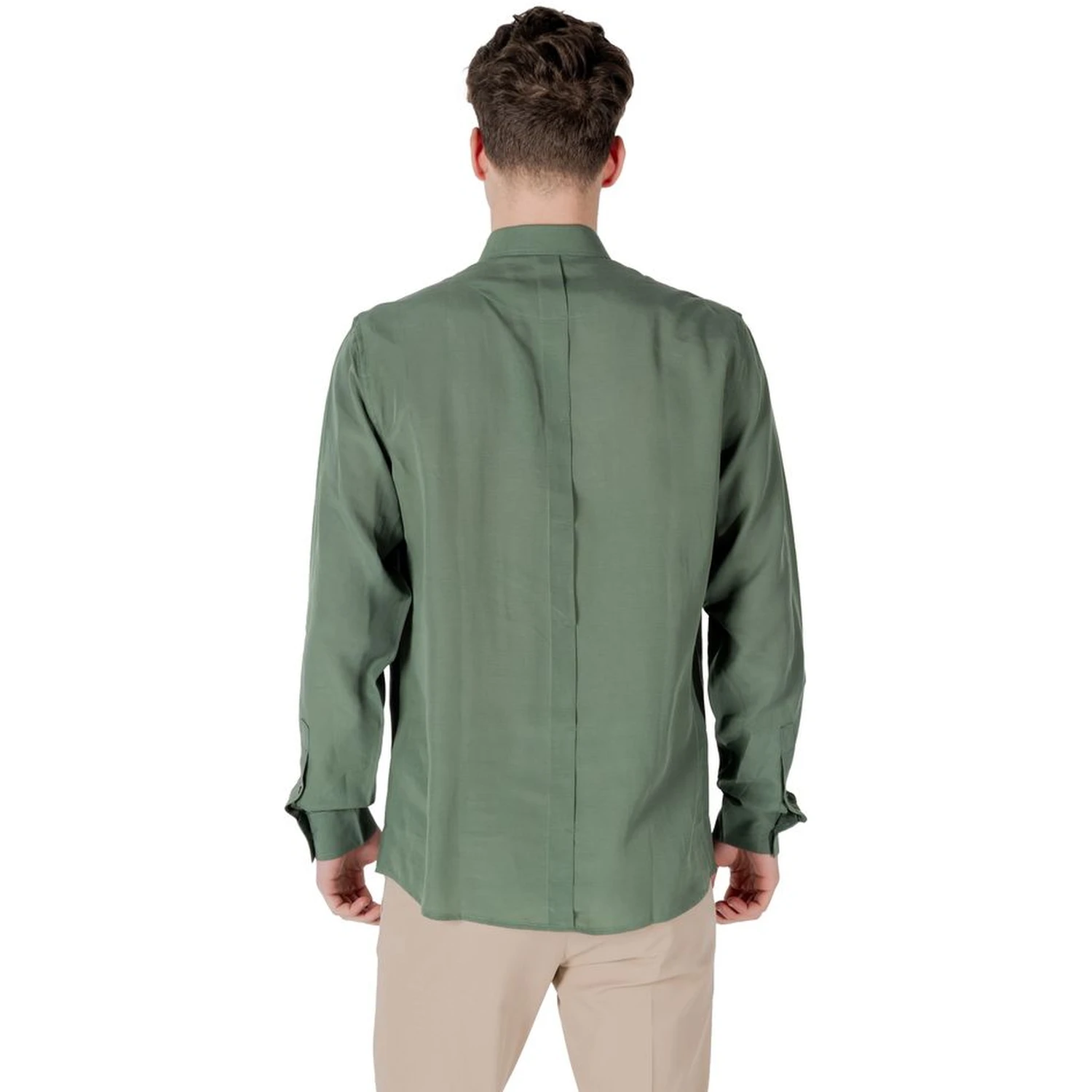 Green Lyocell Shirt