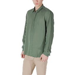 Green Lyocell Shirt