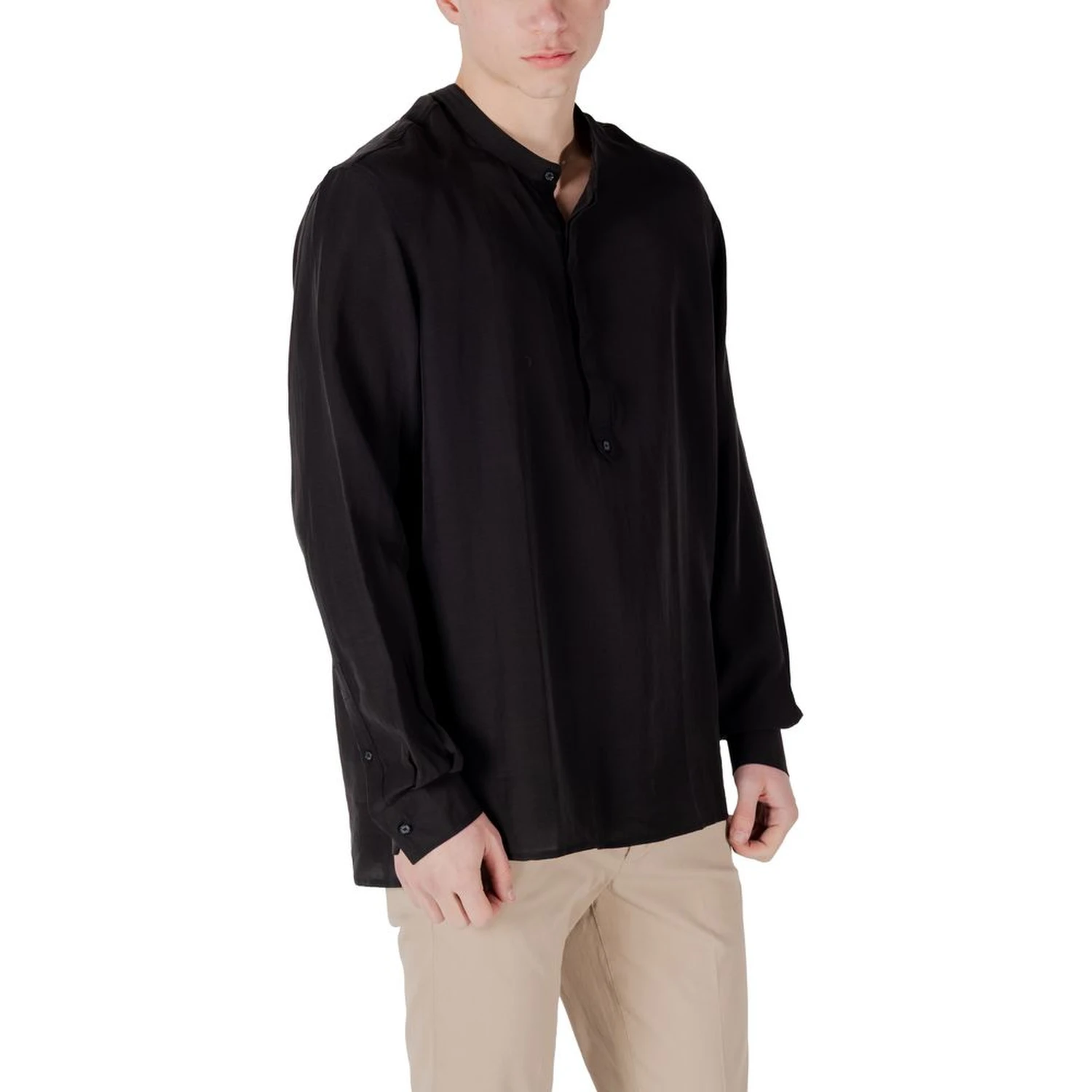 Black Lyocell Shirt