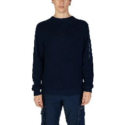 Blue Cotton Sweatshirt