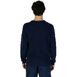 Blue Cotton Sweatshirt