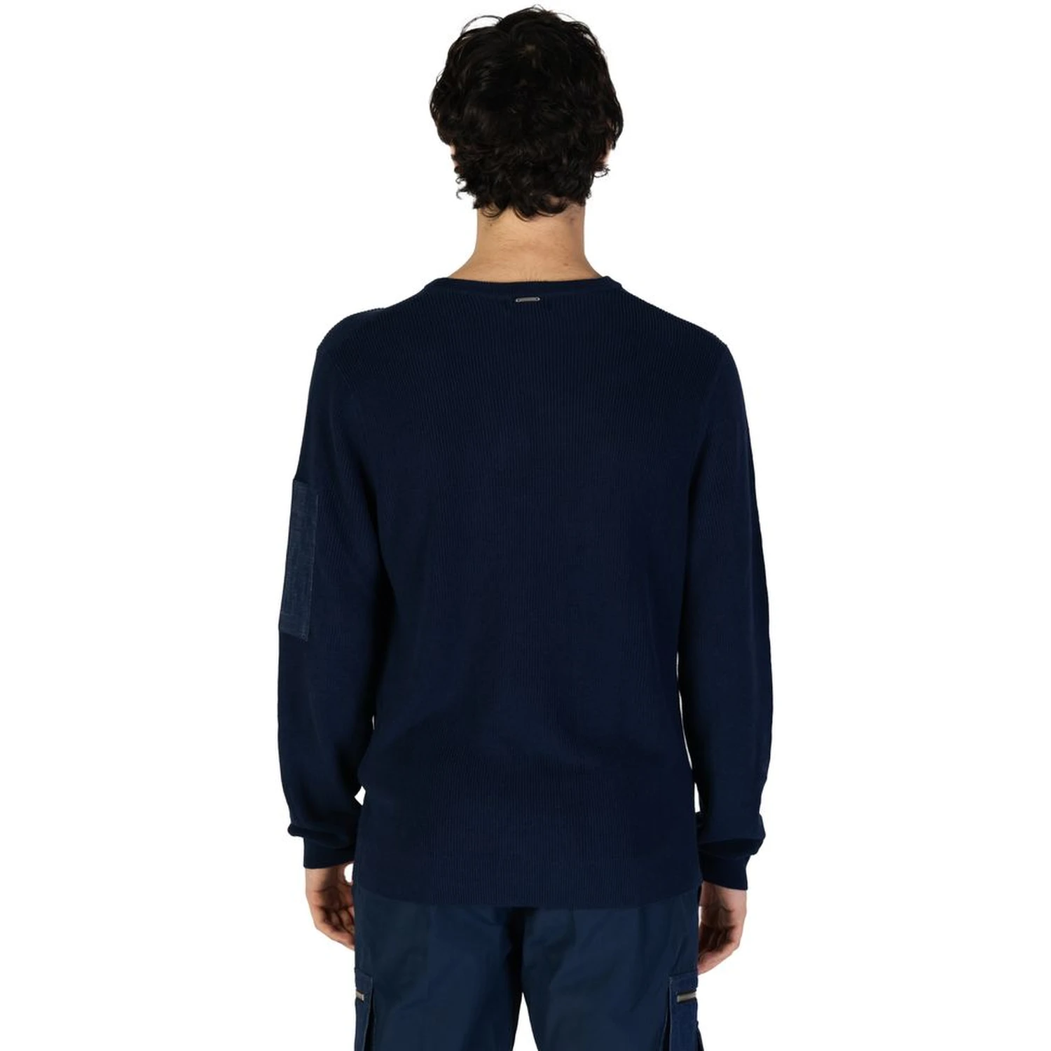 Blue Cotton Sweatshirt