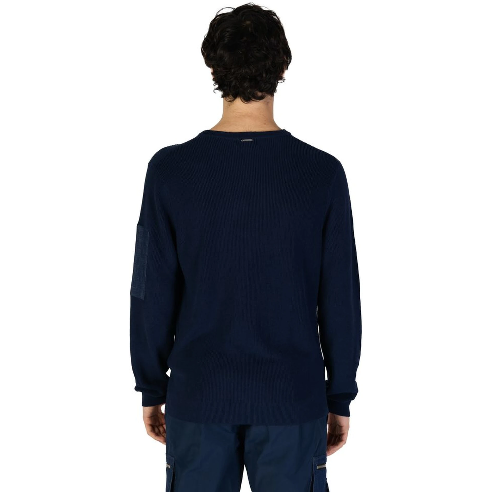 Blue Cotton Sweatshirt