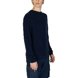Blue Cotton Sweatshirt