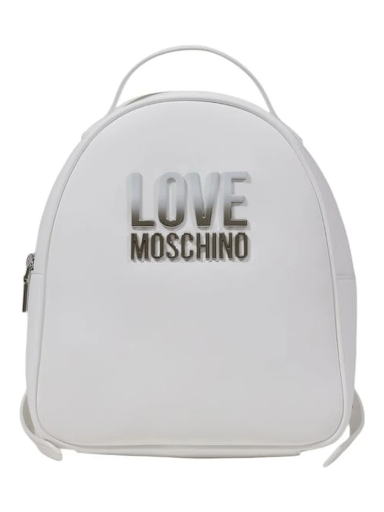 White Polyethylene Backpack