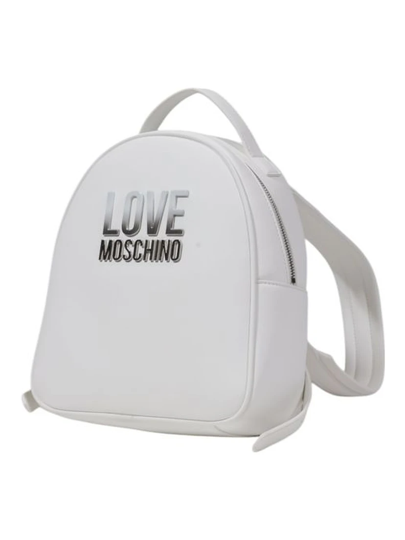 White Polyethylene Backpack