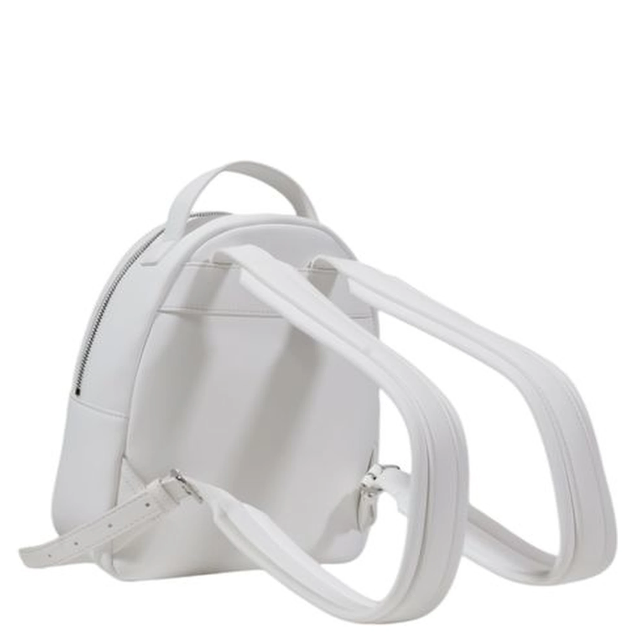 White Polyethylene Backpack