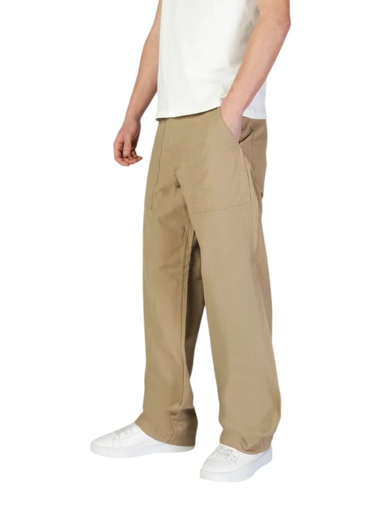 Beige Cotton Casual Pants alternative