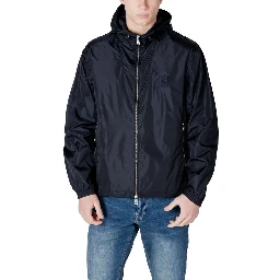 Blue Polyamide Shell Jacket