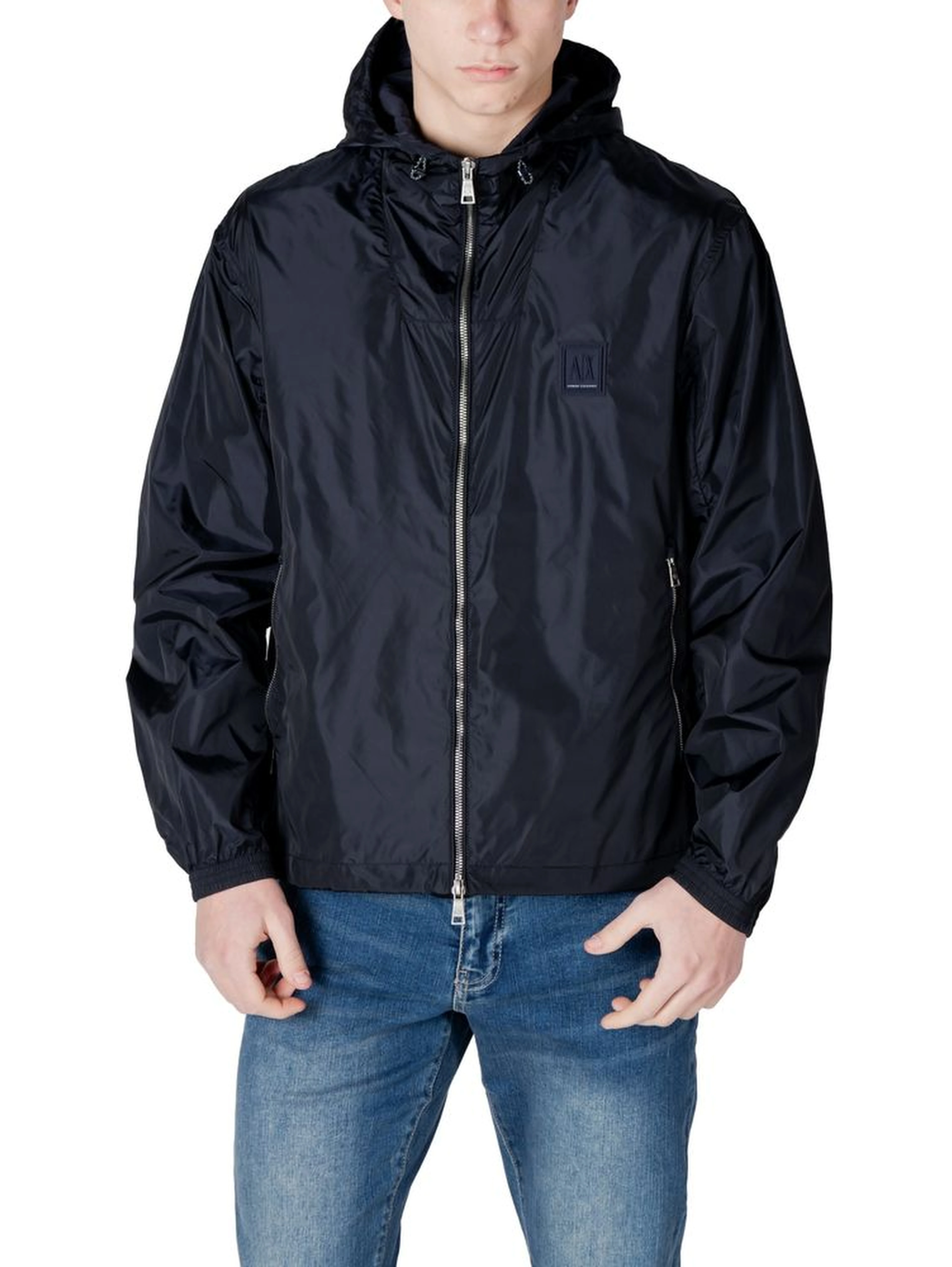 Blue Polyamide Shell Jacket