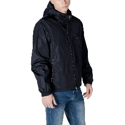 Blue Polyamide Shell Jacket