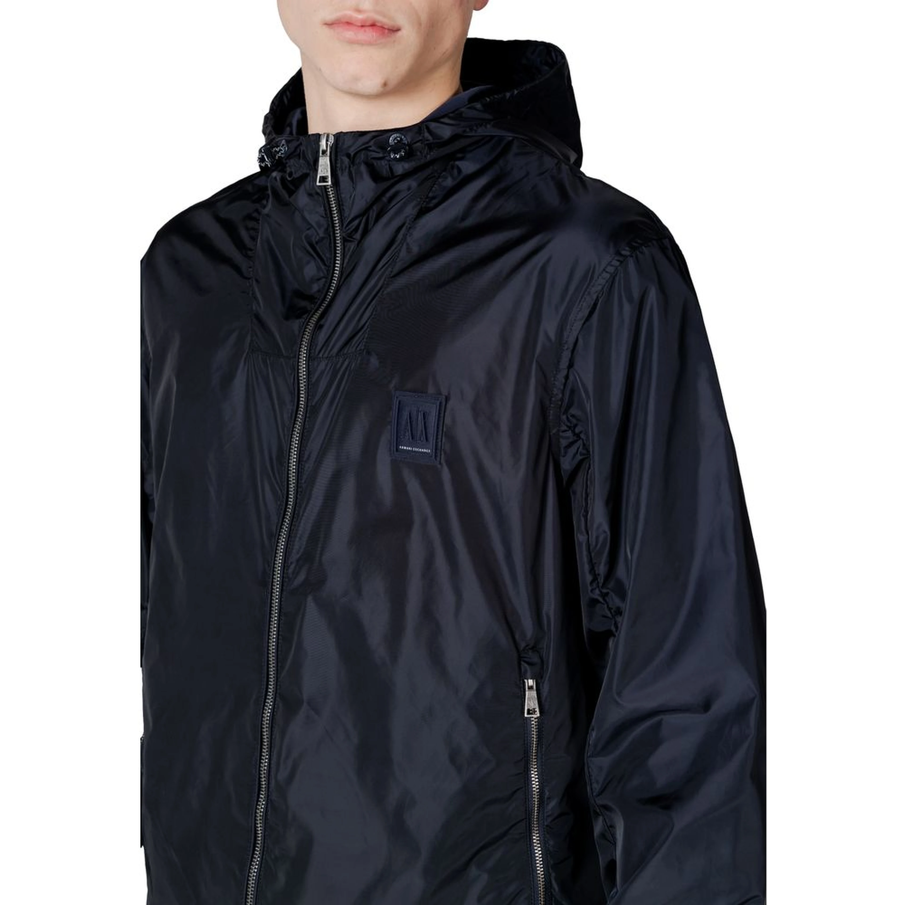 Blue Polyamide Shell Jacket