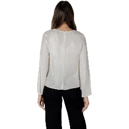 Cream Viscose Blouse