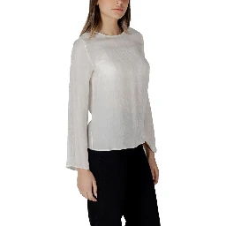 Cream Viscose Blouse