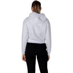 White Cotton Hoodie